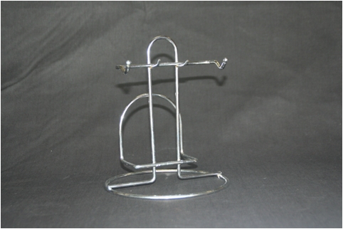Metal Stand for 2 cups and saucers (Chrome) Metal Stand for 2 cups and saucers (Chrome)