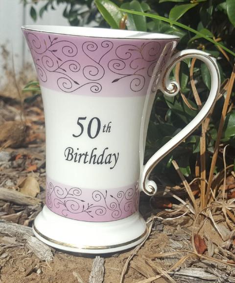 50th Birthday Tall Beaker 50th Birthday Tall Beaker