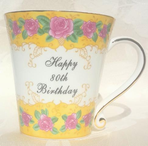 80th Birthday Beaker 80th Birthday Beaker