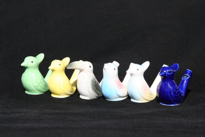 Porcelain Bird Whistle pk6 Porcelain Bird Whistle pk6