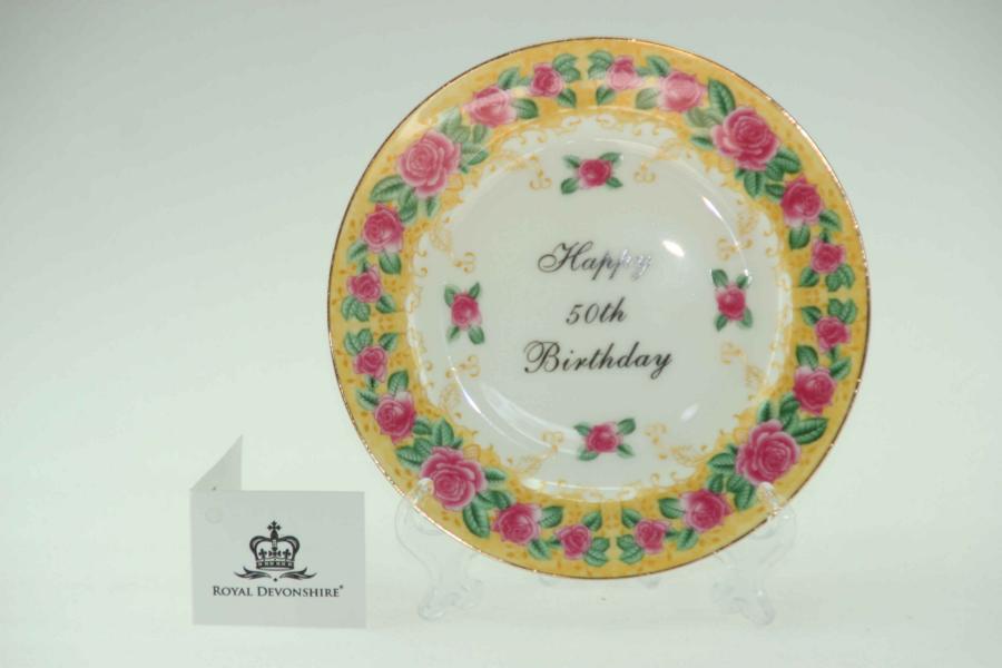 50th Birthday Cake/Display Plate 50th Birthday Cake/Display Plate