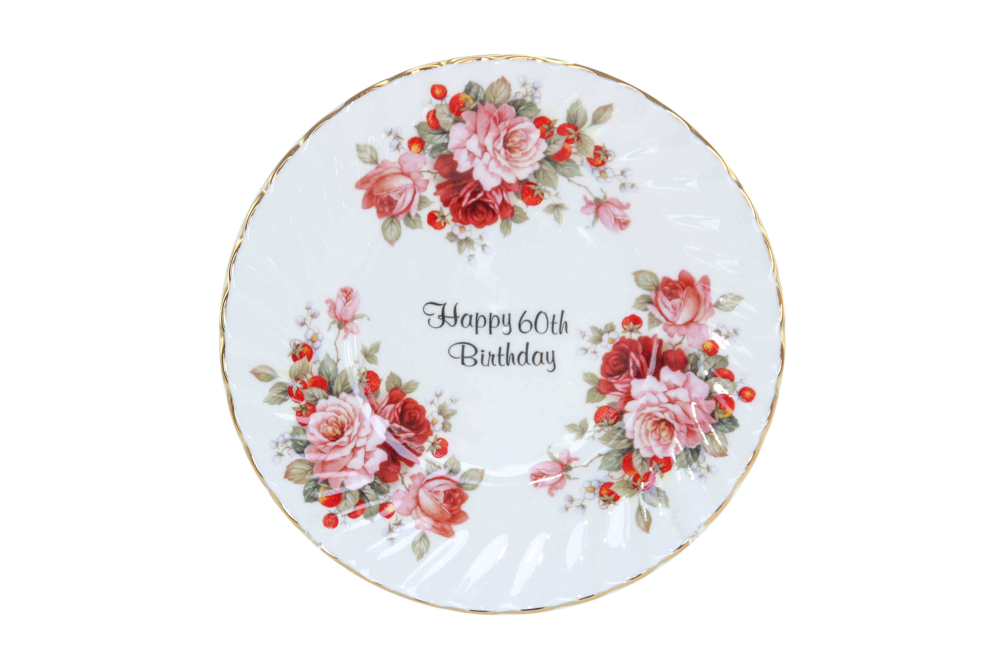 60th Birthday Cake/Display Plate 60th Birthday Cake/Display Plate