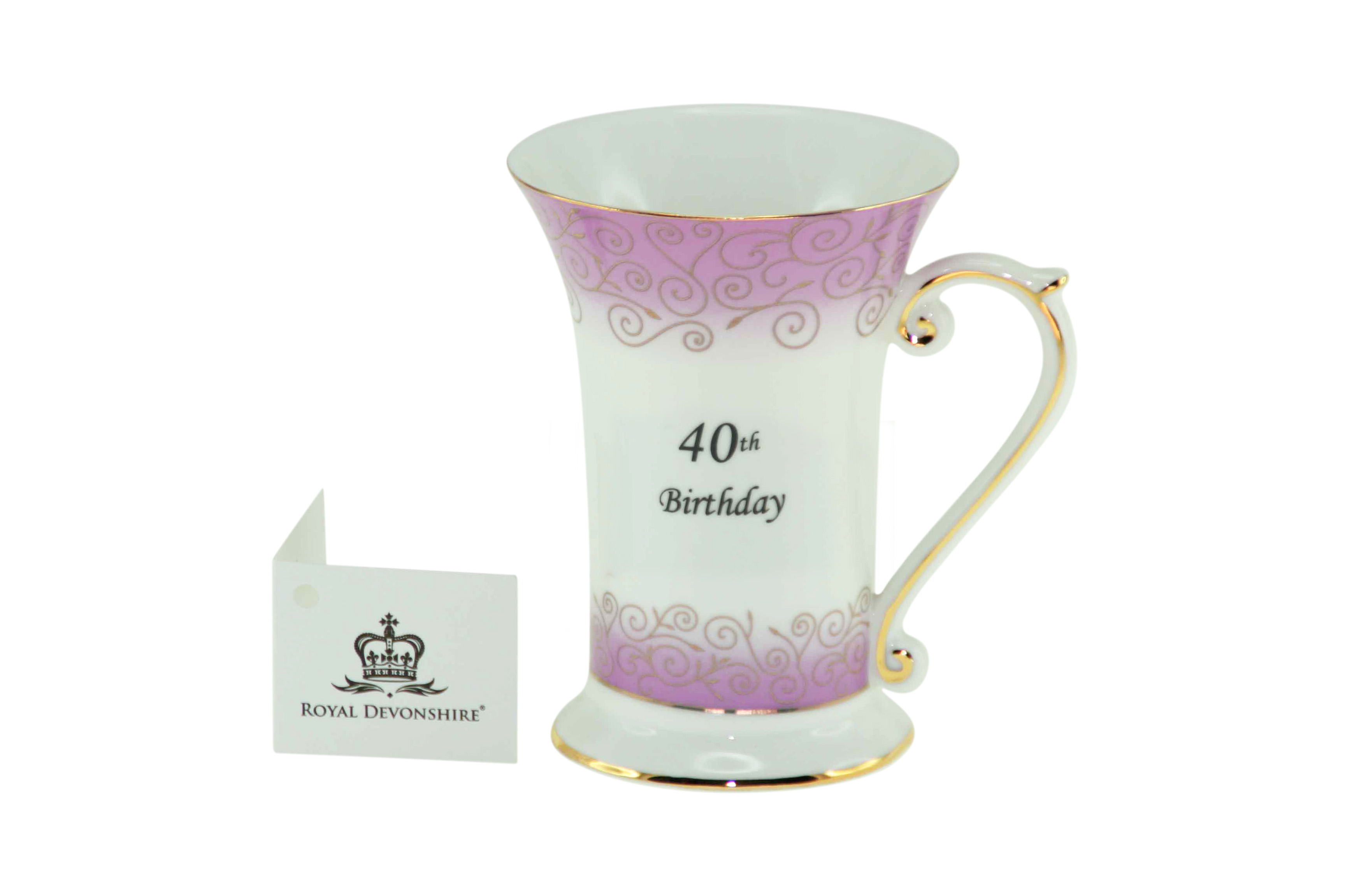 40th Birthday Tall Beaker 40th Birthday Tall Beaker