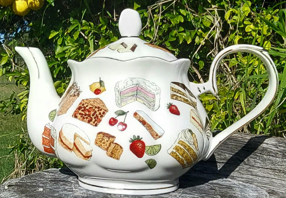 Cakes&Slices 4 cup Teapot (Custom) Cakes&Slices 4 cup Teapot (Custom)