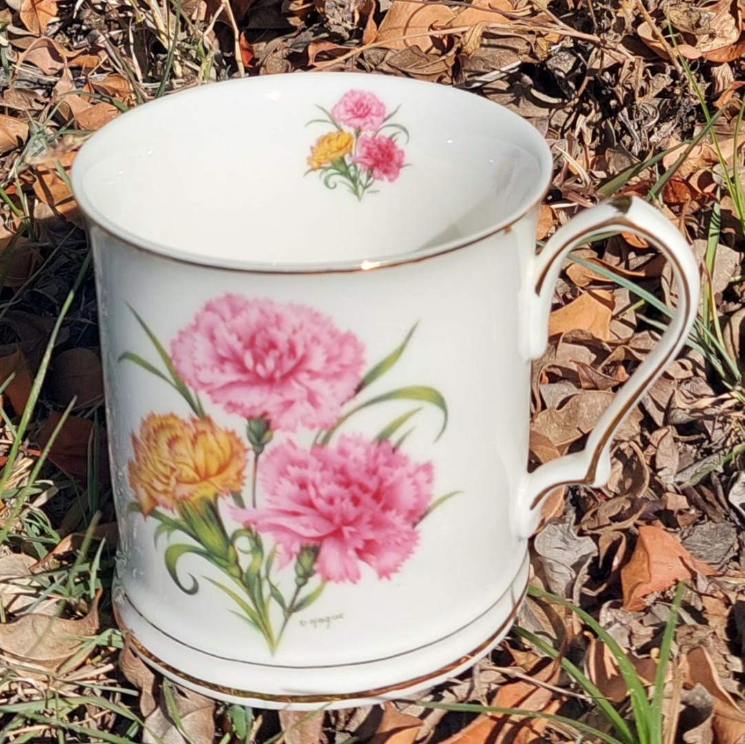 Carnation Bliss Tankard (Custom) Carnation Bliss Tankard (Custom)