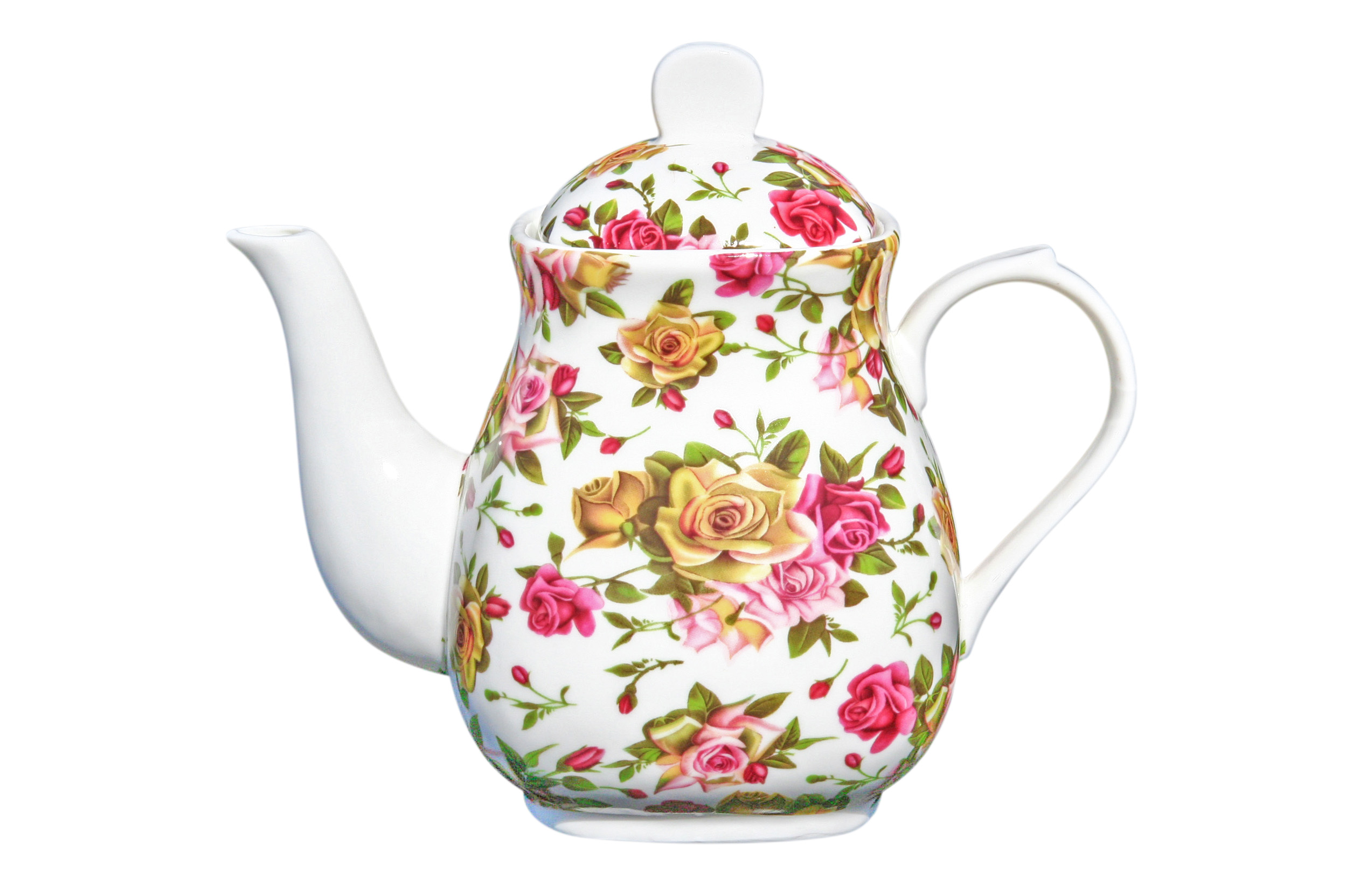 Large Teapot 1000mls Vintage Roses Large Teapot 1000mls Vintage Roses