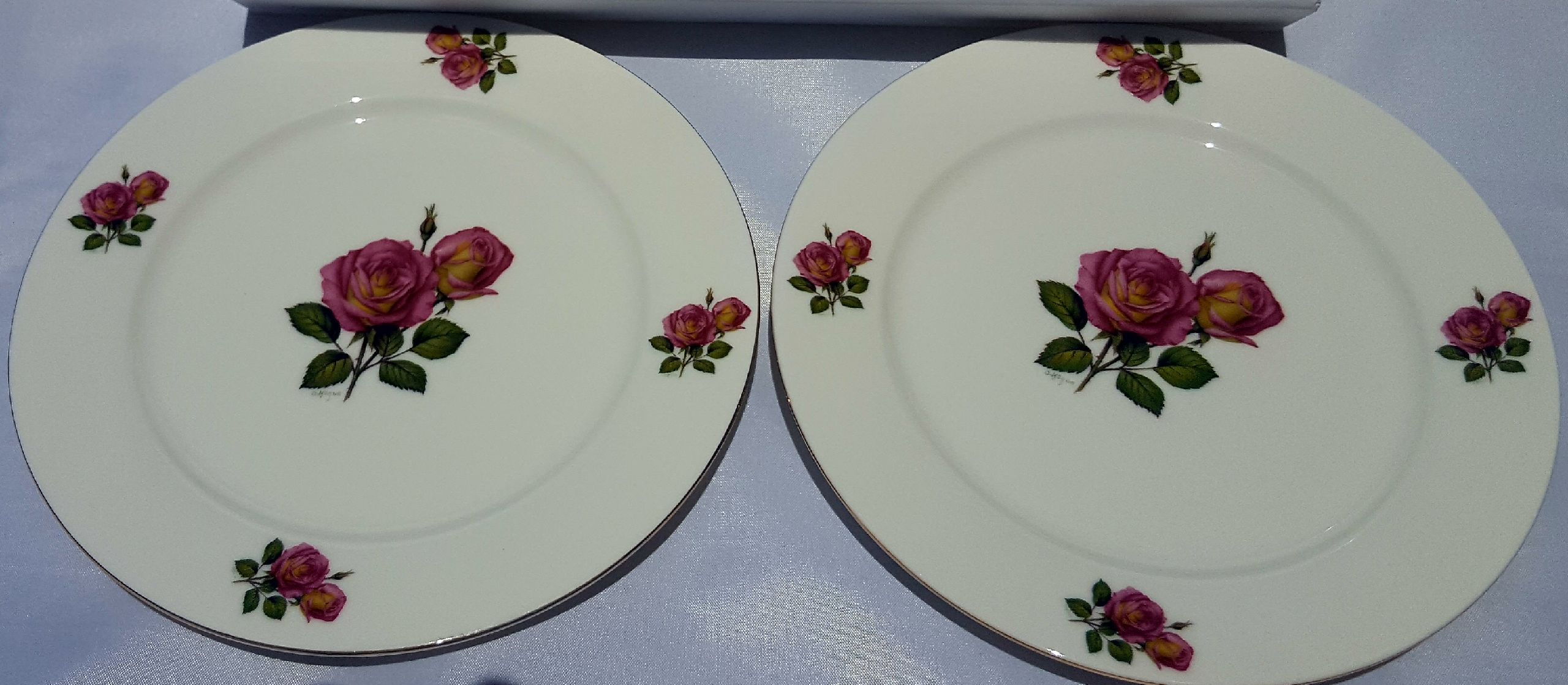 Blended Rose 2pc Sideplate Set (Custom) Blended Rose 2pc Sideplate Set (Custom)