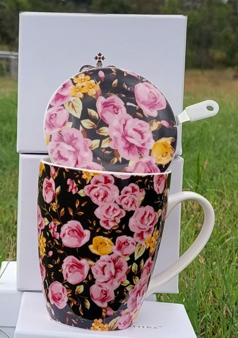 Midnight Rose Garden Infused Beaker Midnight Rose Garden Infused Beaker