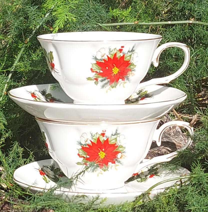 Red Joy 2 cup and saucer set (Custom) Red Joy 2 cup and saucer set (Custom)